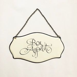 Bon Apetit wall decor